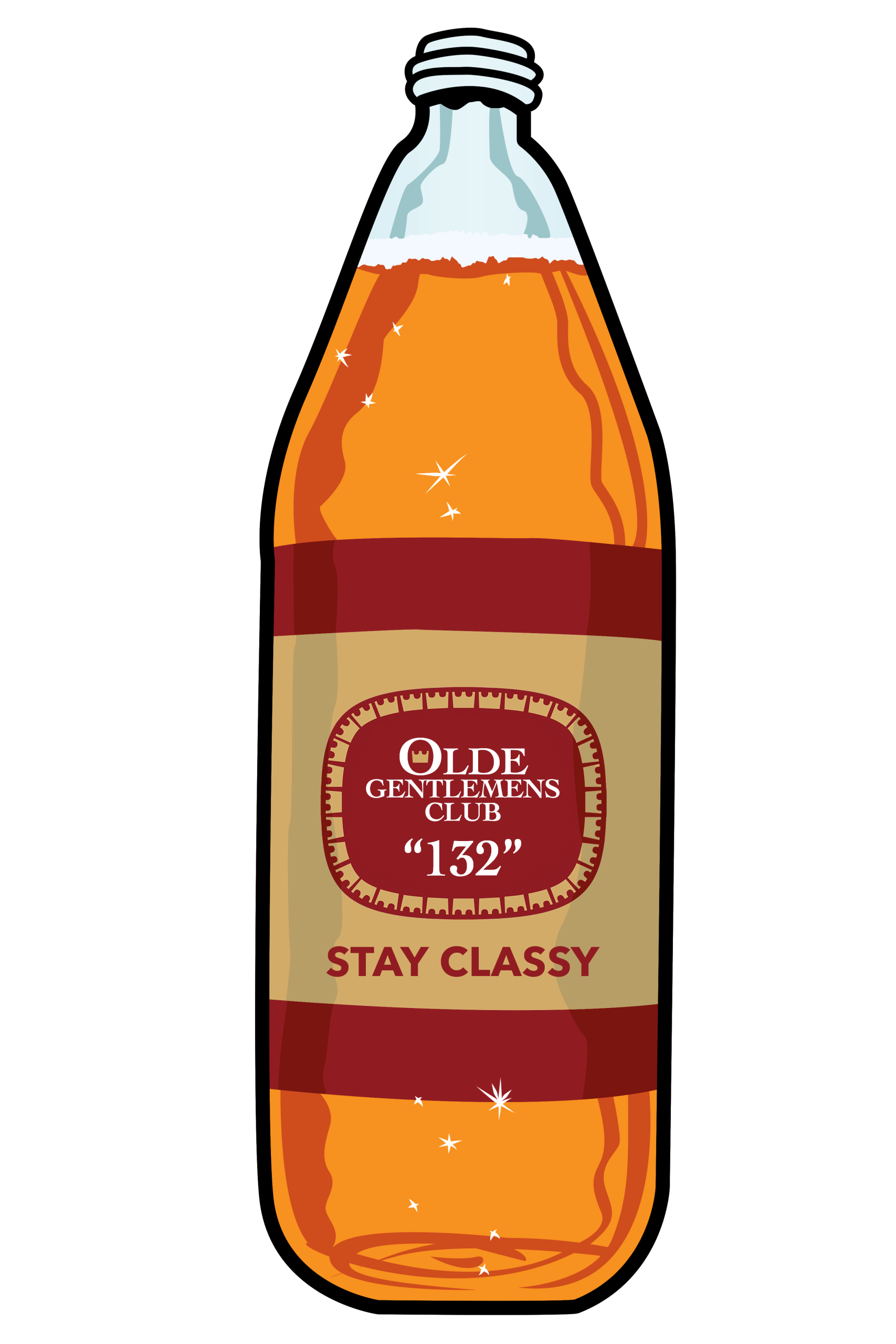 GC 40 Bottle Sticker